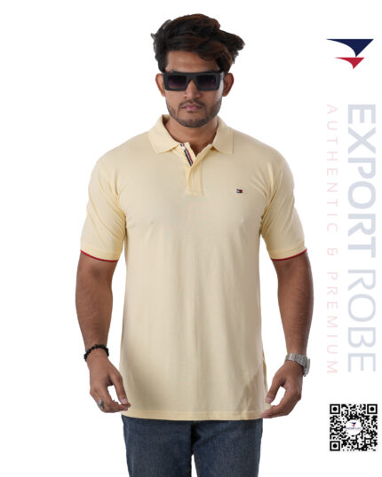 T/H Premium Basic Polo Shirt "Beige Colour"