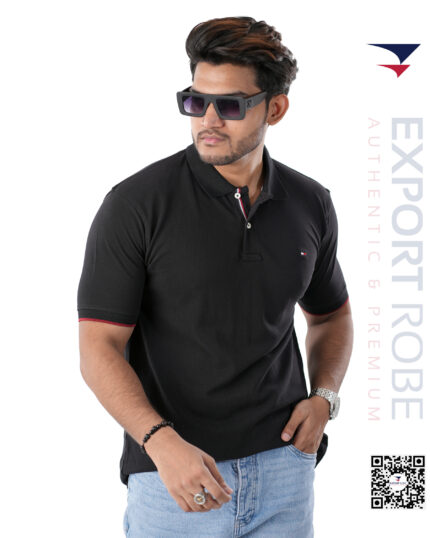 T/H Premium Basic Polo Shirt "Black Colour"